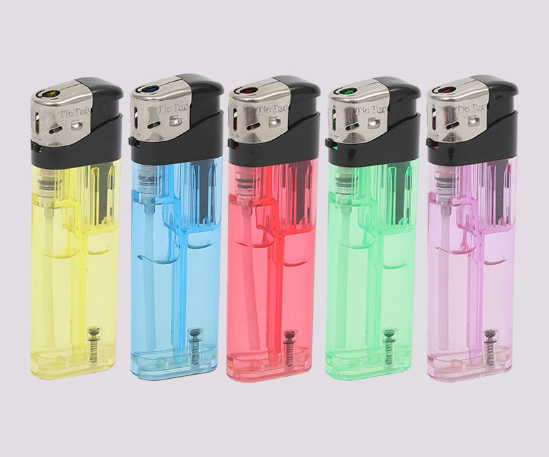 plastic+metal cigarette Electronic lighter OQ-852