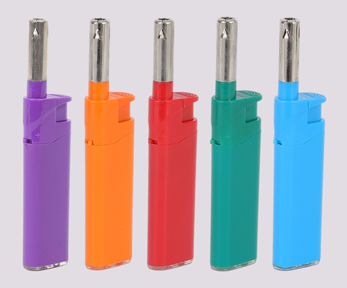 multi-color plastic+metal Straight tube igniter OQ-9010